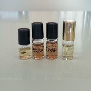 Assorted Mini’s - Prada Candy & Chloé - Clear